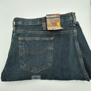 Carhartt Relaxed Fit Tipton Five Pocket Denim Jean Short 44 Classic Wash NWT NOS